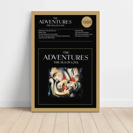 The Adventures – The Sea Of Love Fine Art Album Poster