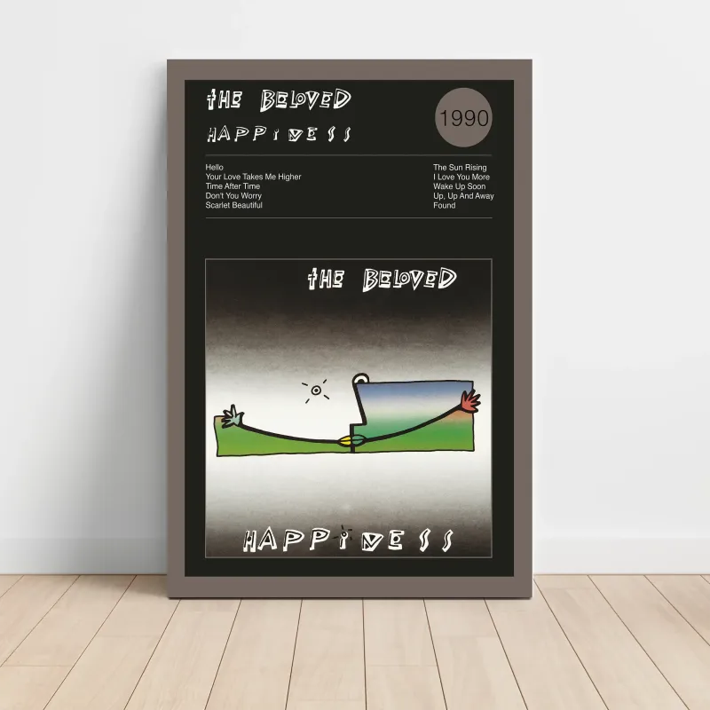 The Beloved – Happiness Fine Art Album Poster