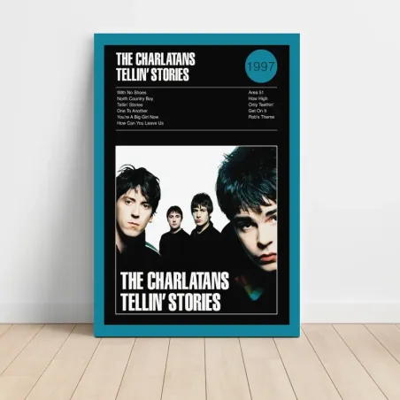 The Charlatans – Tellin' Stories Fine Art Album Poster