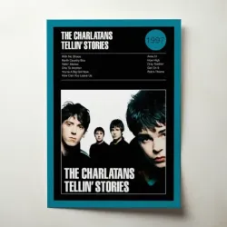 The Charlatans – Tellin' Stories Fine Art Album Poster