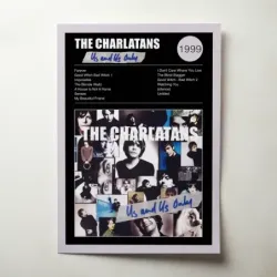 The Charlatans – Us And Us Only Fine Art Album Poster