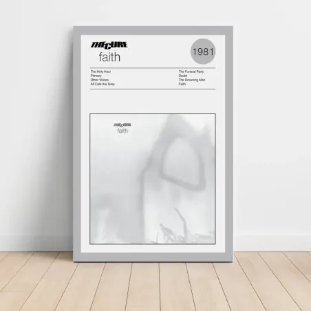 The Cure – Faith Fine Art Album Poster