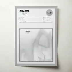The Cure – Faith Fine Art Album Poster