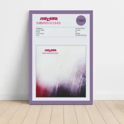 The Cure – Seventeen Seconds Fine Art Album Poster