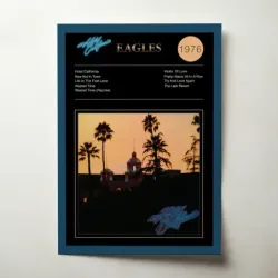 Eagles – Hotel California Fine Art Album Poster