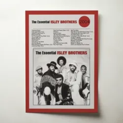 The Isley Brothers – The Essential Isley Brothers Fine Art Album Poster