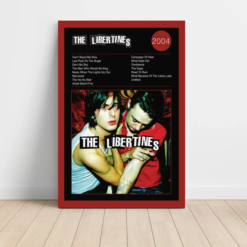 The Libertines – The Libertines Fine Art Album Poster