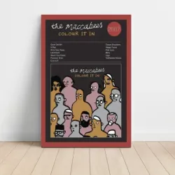 The Maccabees – Colour It In Fine Art Album Poster