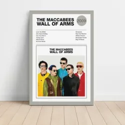 The Maccabees – Wall Of Arms Fine Art Album Poster
