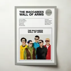 The Maccabees – Wall Of Arms Fine Art Album Poster