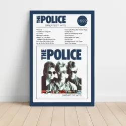 The Police – Greatest Hits Fine Art Album Poster