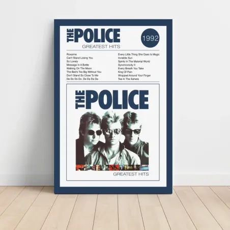 The Police – Greatest Hits Fine Art Album Poster