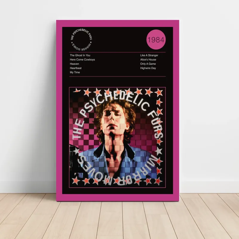 The Psychedelic Furs – Mirror Moves Fine Art Album Poster