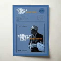 The Robert Cray Band – In My Soul Fine Art Album Poster