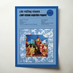 The Rolling Stones – Their Satanic Majesties Request Fine Art Album Poster