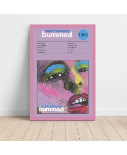 Happy Mondays – Bummed Fine Art Album Poster