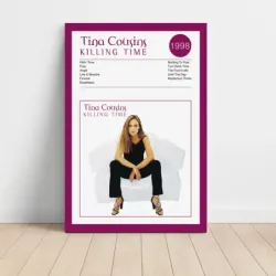 Tina Cousins – Killing Time Fine Art Album Poster