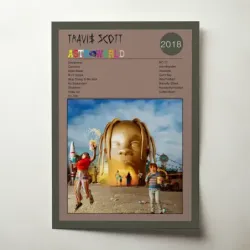 Travis Scott – Astroworld Fine Art Album Poster