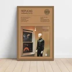 Tubeway Army – Replicas Fine Art Album Poster