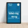 Tubeway Army – Tubeway Army Fine Art Album Poster