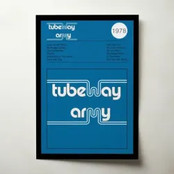 Tubeway Army – Tubeway Army Fine Art Album Poster