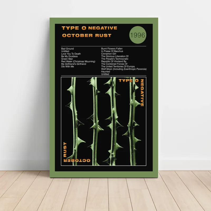 Type O Negative – October Rust Fine Art Album Poster
