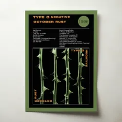 Type O Negative – October Rust Fine Art Album Poster
