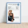 Whitney Houston – The Ultimate Collection Fine Art Album Poster