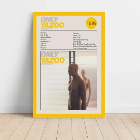 Yazoo – Only Yazoo (The Best Of) Fine Art Album Poster