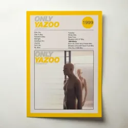 Yazoo – Only Yazoo (The Best Of) Fine Art Album Poster