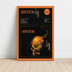 Sepultura – Beneath The Remains Fine Art Album Poster