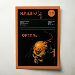 Sepultura – Beneath The Remains Fine Art Album Poster