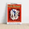 The Lone Ranger (1956) Fine Art Movie Poster