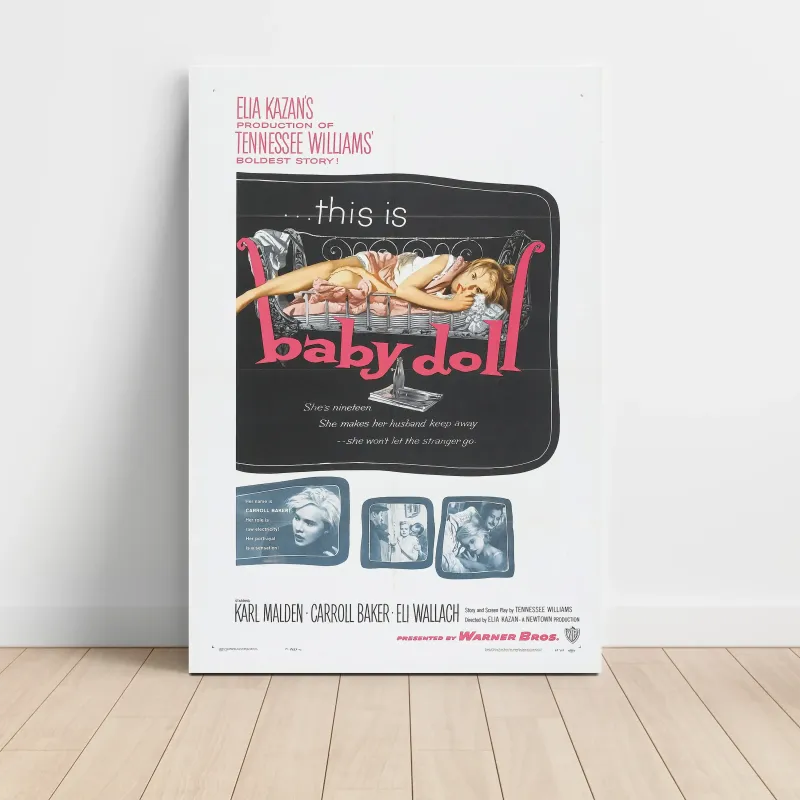 Baby Doll (1956) Fine Art Movie Poster