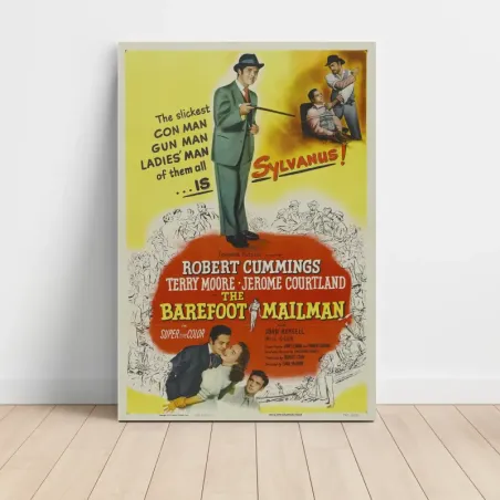 The Barefoot Mailman (1951) Fine Art Movie Poster