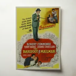 The Barefoot Mailman (1951) Fine Art Movie Poster