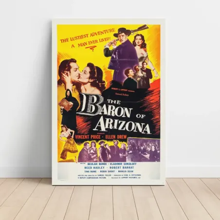 The Baron of Arizona (1950) Fine Art Movie Poster