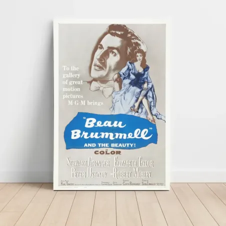 Beau Brummell (1954) Fine Art Movie Poster