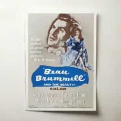 Beau Brummell (1954) Fine Art Movie Poster