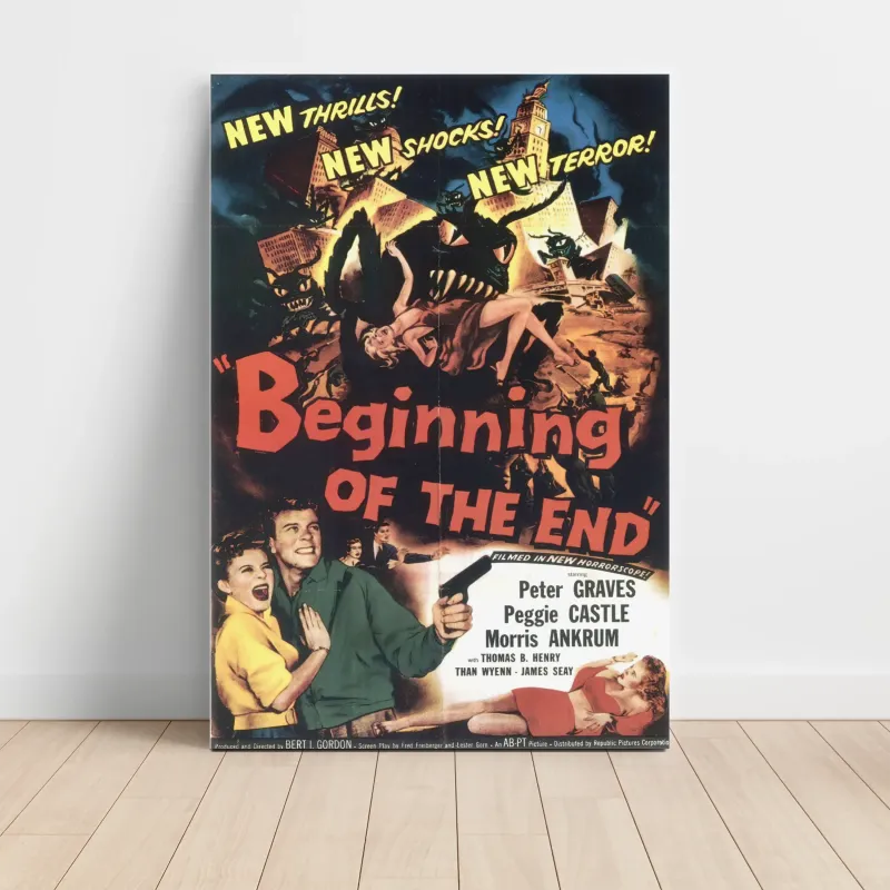Beginning of the End (1957) Fine Art Movie Poster