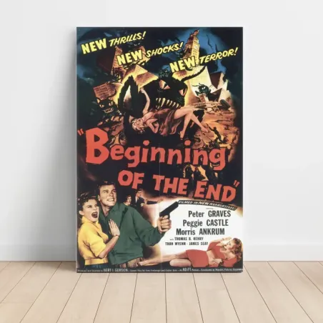 Beginning of the End (1957) Fine Art Movie Poster