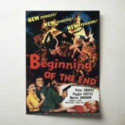Beginning of the End (1957) Fine Art Movie Poster