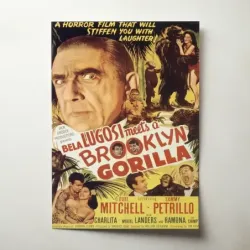 Bela Lugosi Meets a Brooklyn Gorilla (1952) Fine Art Movie Poster