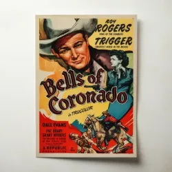 Bells of Coronado (1950) Fine Art Movie Poster
