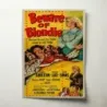 Beware of Blondie (1950) Fine Art Movie Poster