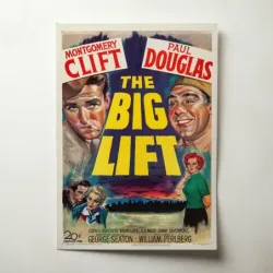 The Big Lift (1950) Fine Art Movie Poster