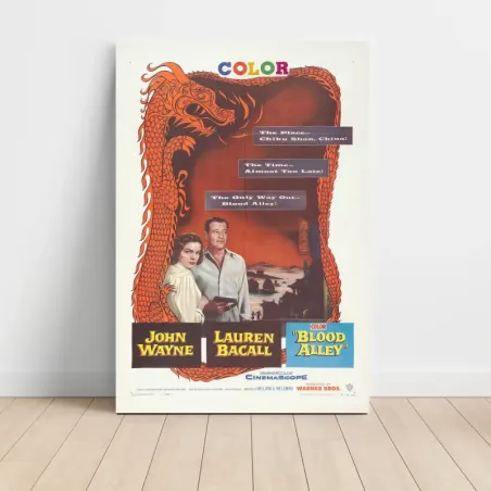 Blood Alley (1955) Fine Art Movie Poster