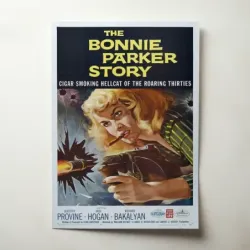 The Bonnie Parker Story (1958) Fine Art Movie Poster