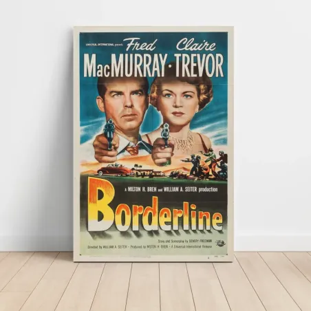 Borderline (1950) Fine Art Movie Poster