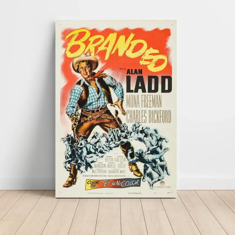 Branded (1950) Fine Art Movie Poster